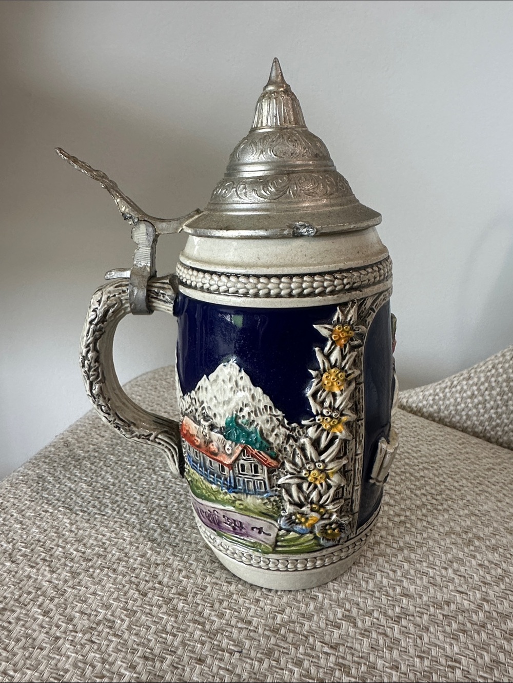 Vintage German beer stein